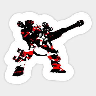 Heavy Arms in Red Sticker